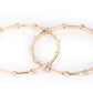 Priyaasi Women Set of 2 American Diamond Rose Gold-Polished Bangles Set - Swadesiicart