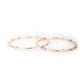 Priyaasi Women Set of 2 American Diamond Rose Gold-Polished Bangles Set - Swadesiicart