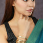 Priyaasi Women Set of 4 Gold-Polished Bangles Set - Swadesiicart