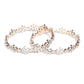 Priyaasi Women American Diamond Rose Gold-Polished Bangle Set - Swadesiicart