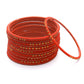 Priyaasi Women Red Set of 24 Bangle Set - Swadesiicart