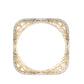 Priyaasi Women Square American Diamond Gold-Polished Set of 2 Bangles - Swadesiicart