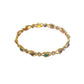 Priyaasi Women Floral Studded Gold-Polished Bangle Set of 2 - Swadesiicart