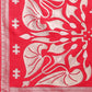 Shree Shyam Fashion Devistuti Red White Linen Cotton Saree