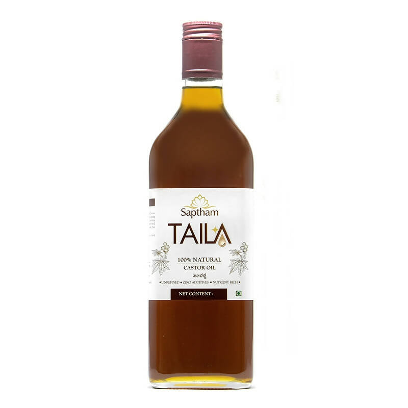 Saptham Taila 100% Natural Castor Oil - Swadesiicart