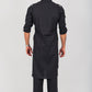 Bluesaanchi Men's Pathani Black Color Kurta With Trouser Pant | Swadesiicart