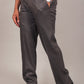 Bluebird Men's Dark Grey Formal Trousers | Swadesiicart