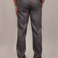 Bluebird Men's Dark Grey Formal Trousers | Swadesiicart