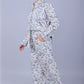 Bluebird Women's Printed Co-ord Set Gentle Leaf - Swadesiicart