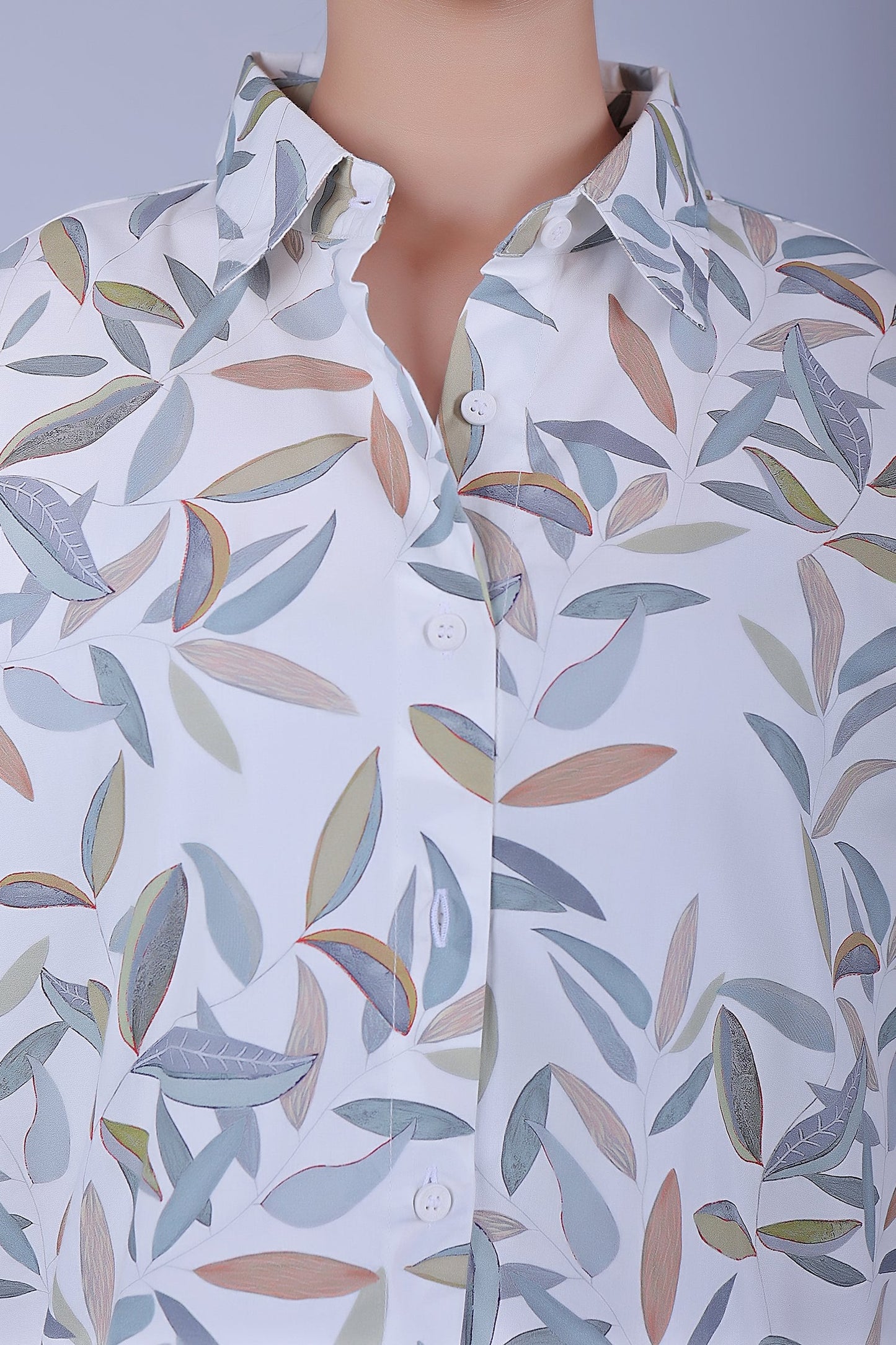 Bluebird Women's Printed Co-ord Set Gentle Leaf - Swadesiicart