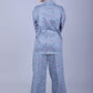 Bluebird Women's Printed Co-ord Set Rock Blue - Swadesiicart