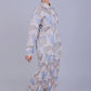 Bluebird Women's Printed Co-ord Set Grey - Swadesiicart