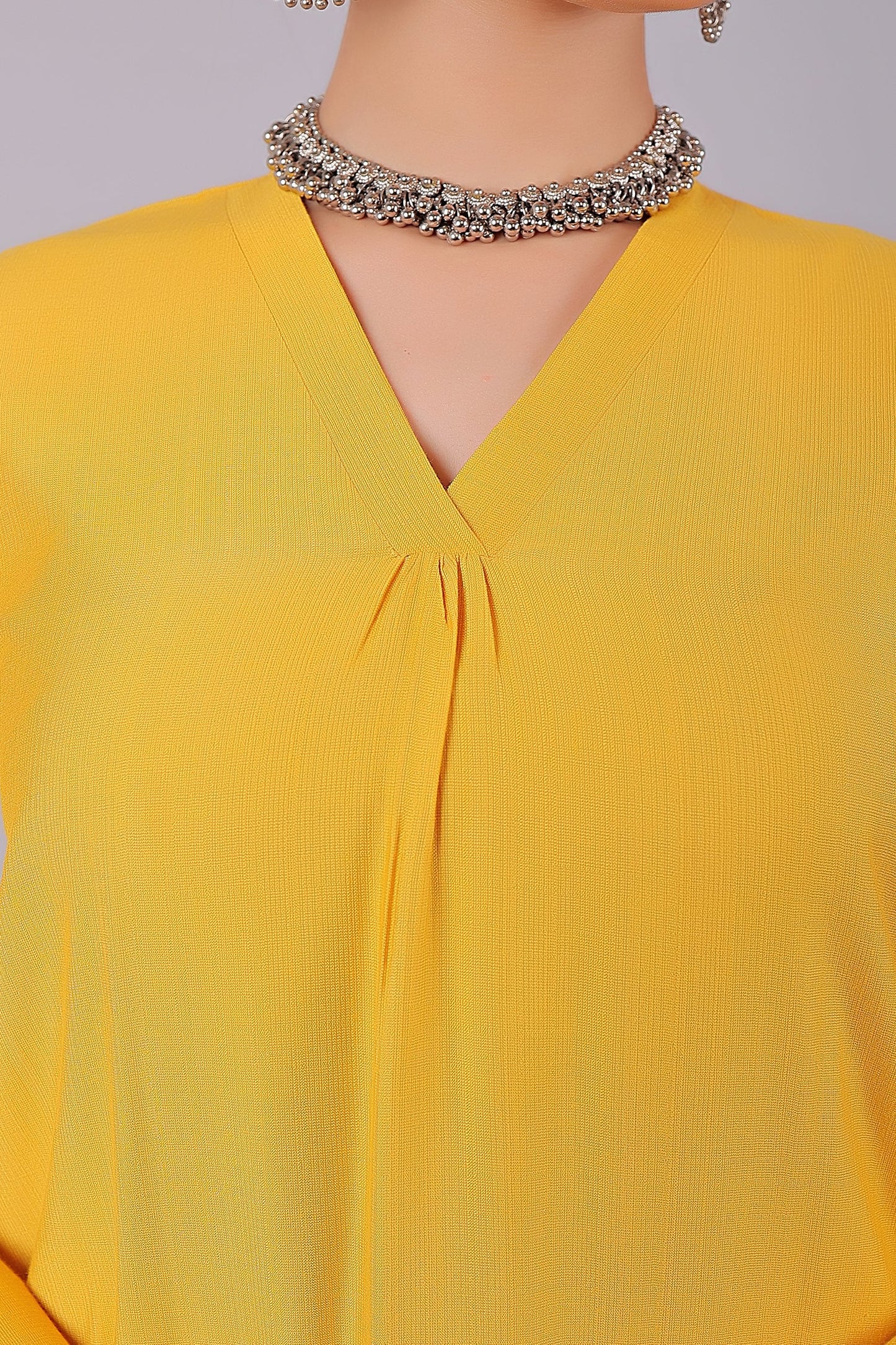 Bluesaanchi Women's Yellow Kurti With Trouser Pajama Set | Swadesiicart