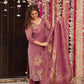 The52 Onion Gorgeous Floral Printed Zarna Silk Fabric Straight Kurta Pant with Dupatta Set - Swadesiicart