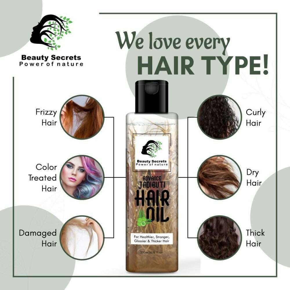 Beauty Secrets Ayurvedic Jadibuti Hair Oil | Swadesiicart