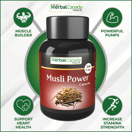 Herbal Canada Mulsi Power Capsules - Swadesiicart