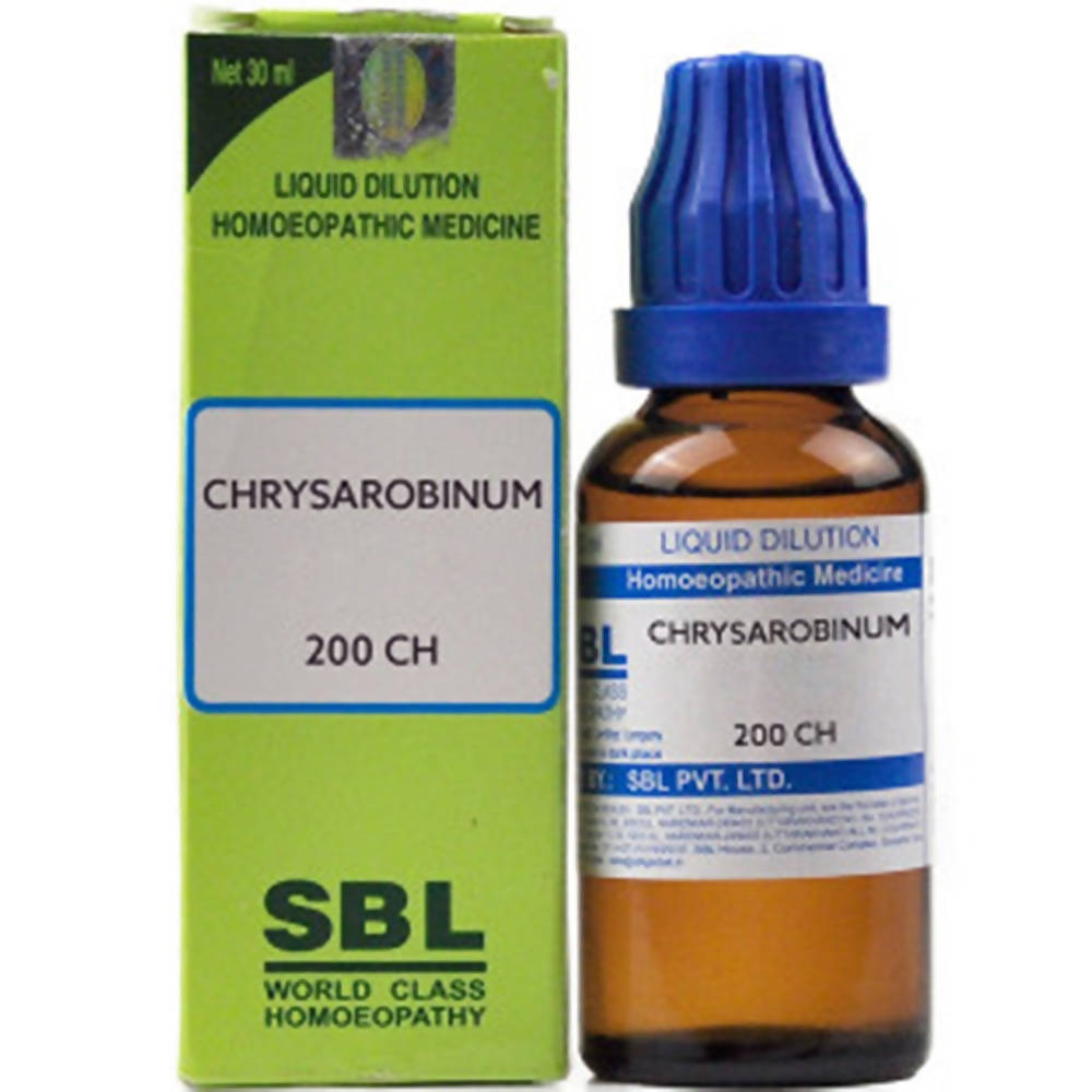 SBL Homeopathy Chrysarobinum Dilution | Swadesiicart