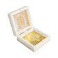 Golden Peacock White 24 CT Gold Polished Ram Darbar Prayer Box | Swadesiicart