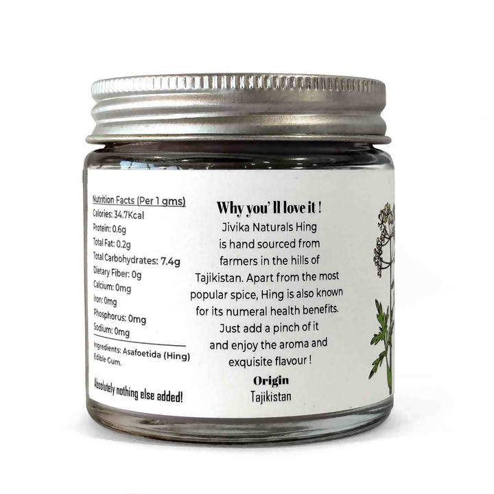 Jivika Naturals Hing (Asafoetida) - Swadesiicart