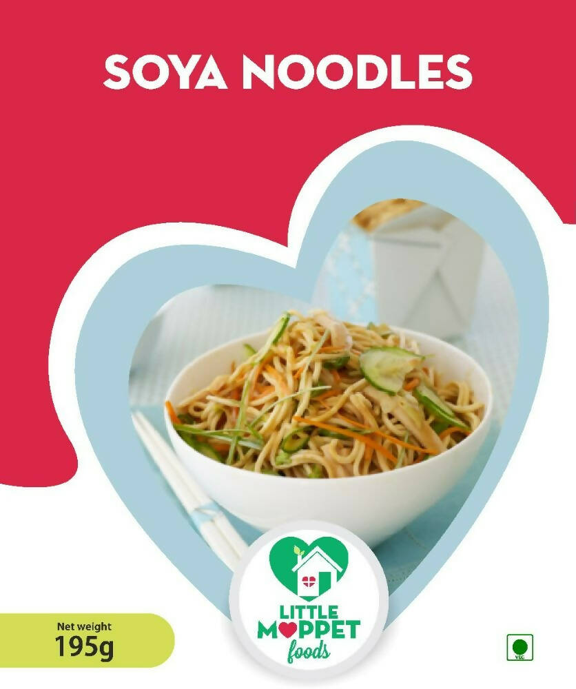 Little Moppet Foods Soya Noodles - Swadesiicart