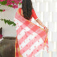 Beatitude White Cotton Handloom Jamdani Saree