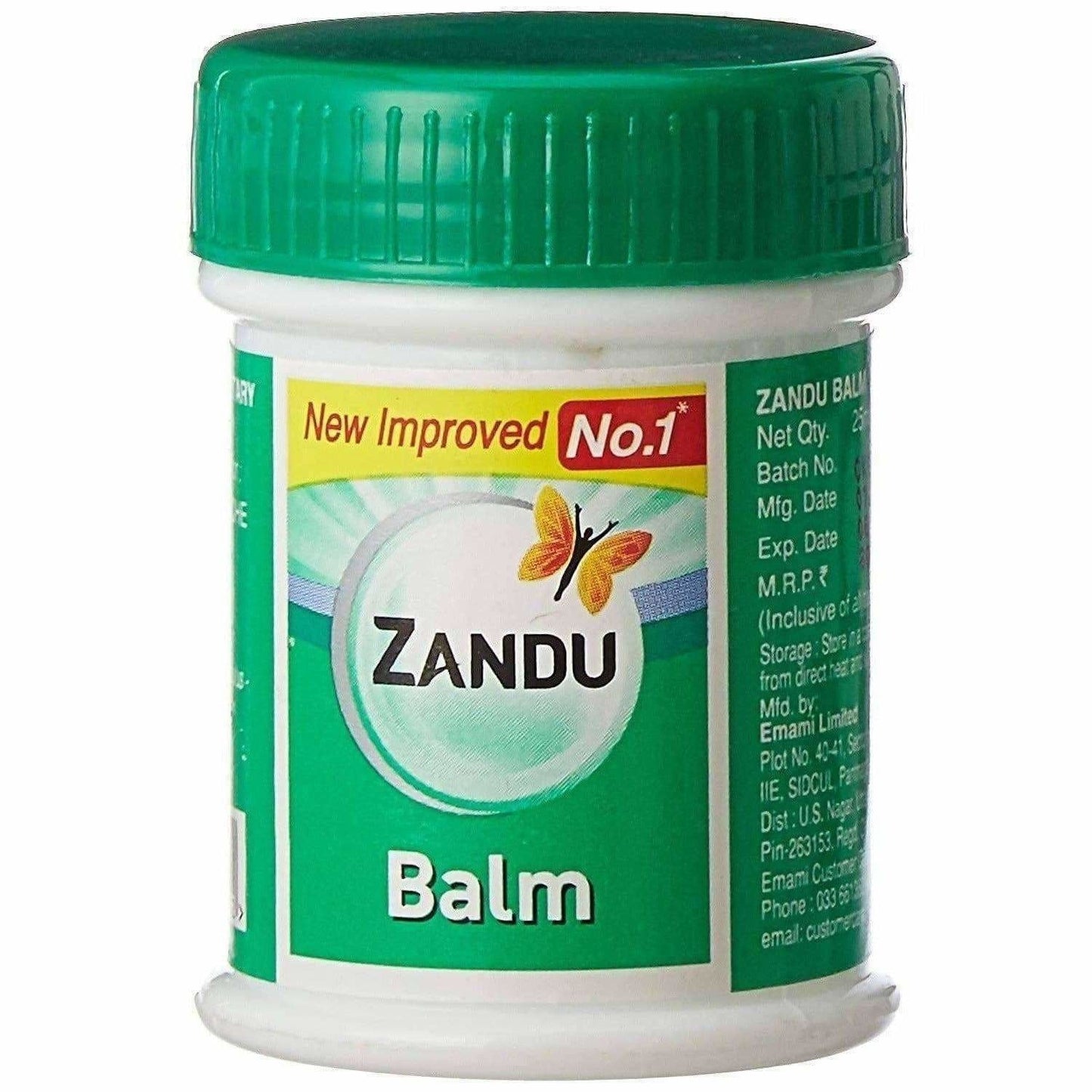 Zandu Balm | India's Iconic Ayurvedic Pain Relief Balm for Headache, Cold & Muscle Pain - Swadesiicart