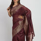 Shree Shyam Fashion Linen Cotton Purple Saree