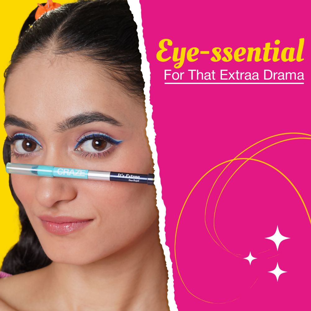 Swiss Beauty Craze It'S Extraa Duo Kajal - 5 - Dynasty | Swadesiicart