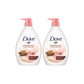 Dove Body Wash - Relaxing Care Almond Cream & Hibiscus Nourishing - Swadesiicart