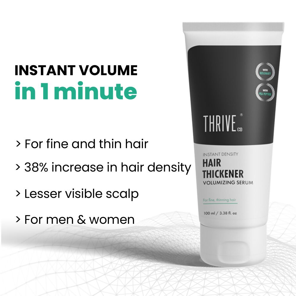 ThriveCo Hair Thickener Volumizing Serum | Swadesiicart