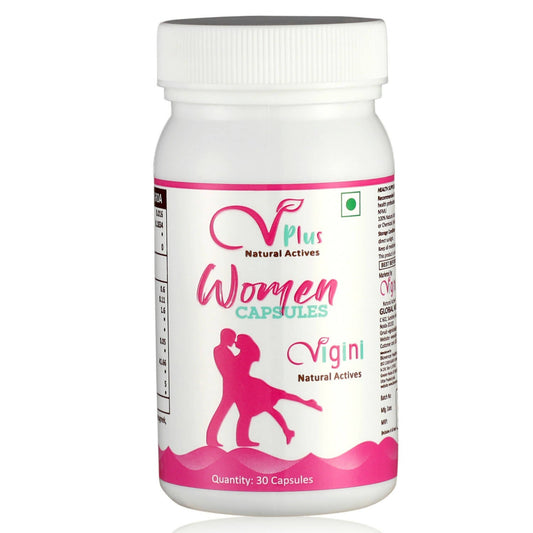 Vigini Natural Actives Performance Women Capsules | Swadesiicart