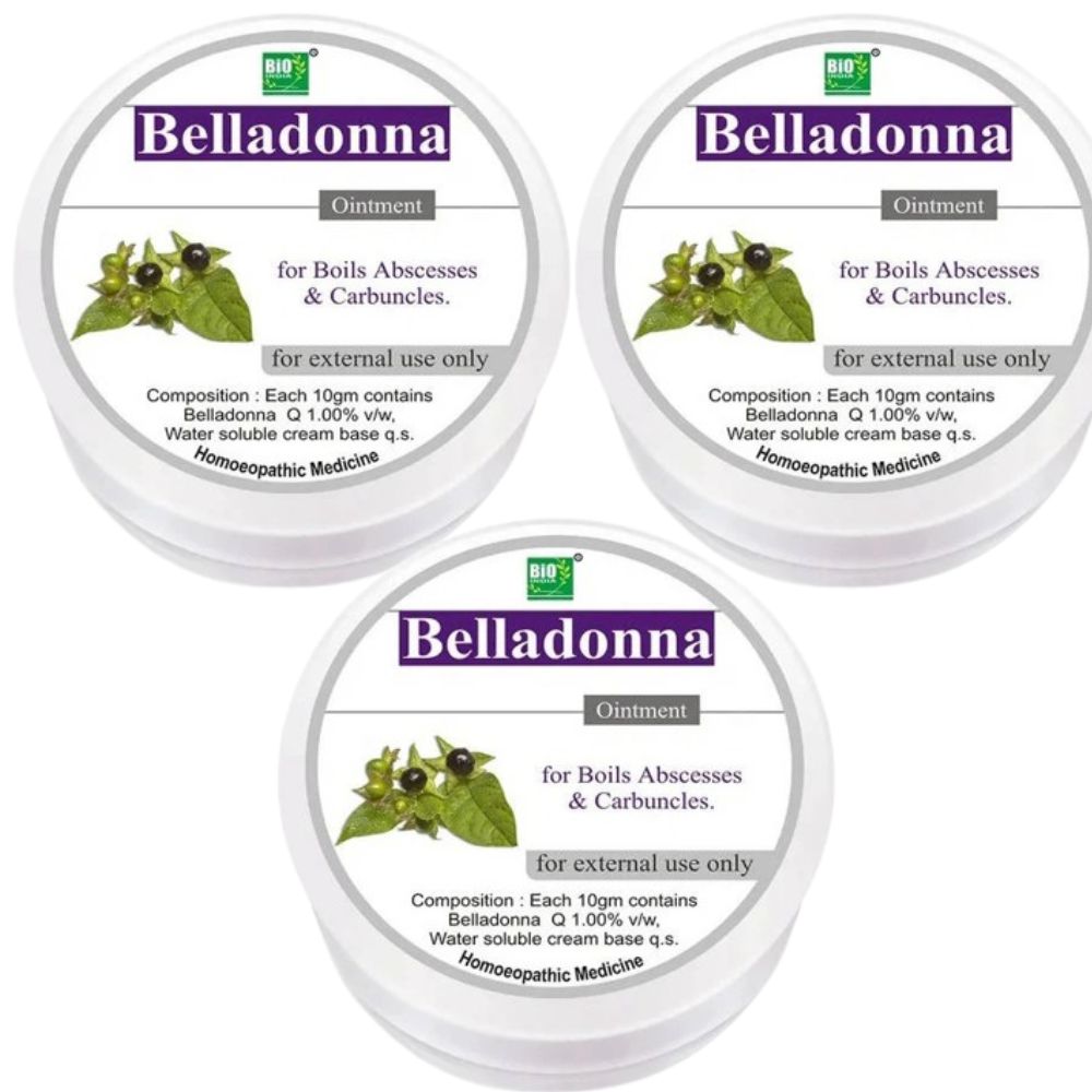 Bio India Homeopathy Belladonna Ointment | Swadesiicart
