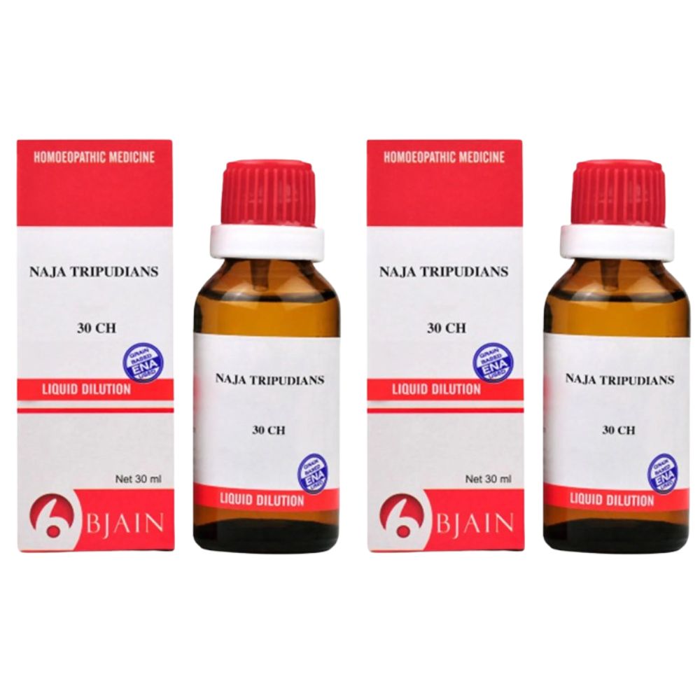 Bjain Homeopathy Naja Tripudians Dilution | Swadesiicart