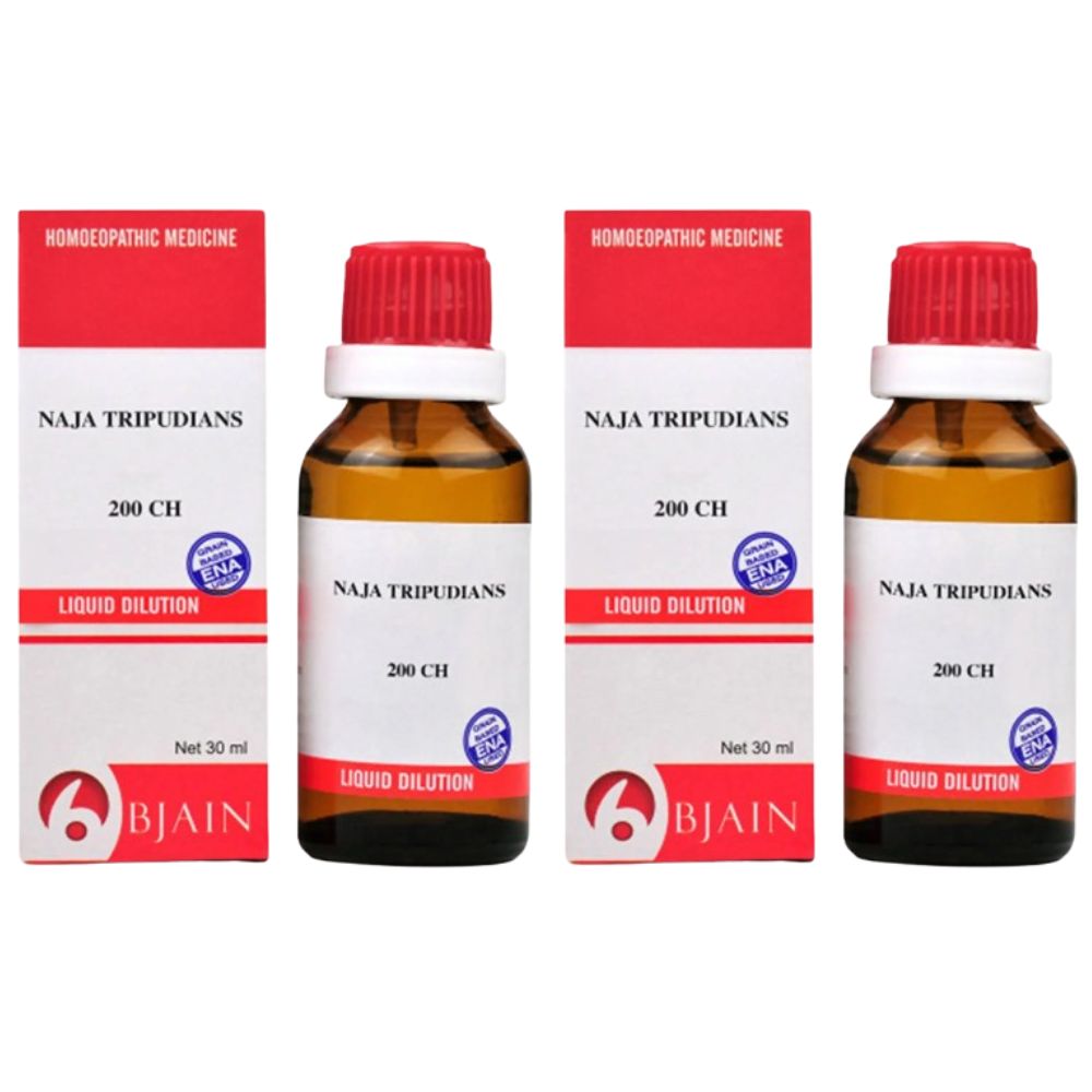 Bjain Homeopathy Naja Tripudians Dilution | Swadesiicart