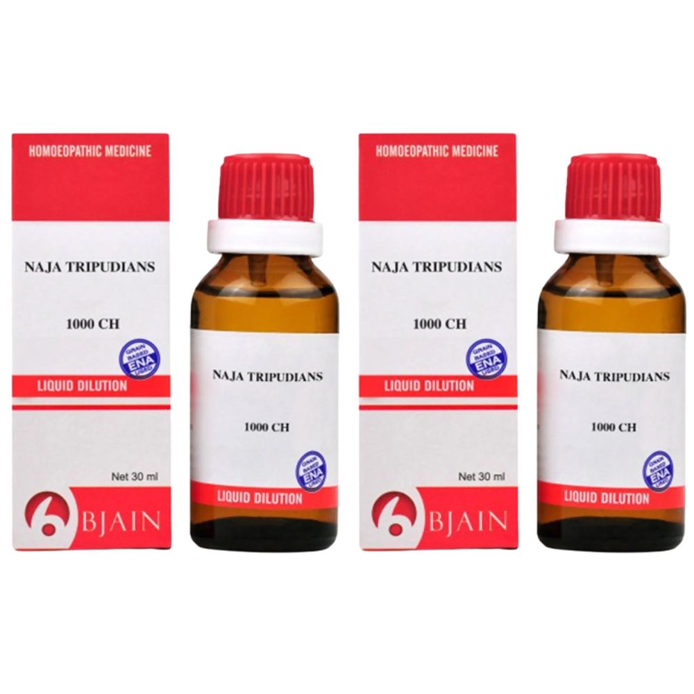 Bjain Homeopathy Naja Tripudians Dilution | Swadesiicart