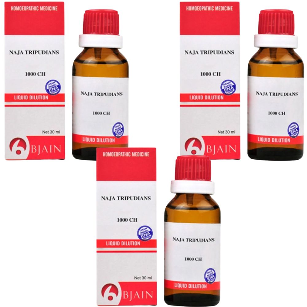 Bjain Homeopathy Naja Tripudians Dilution | Swadesiicart