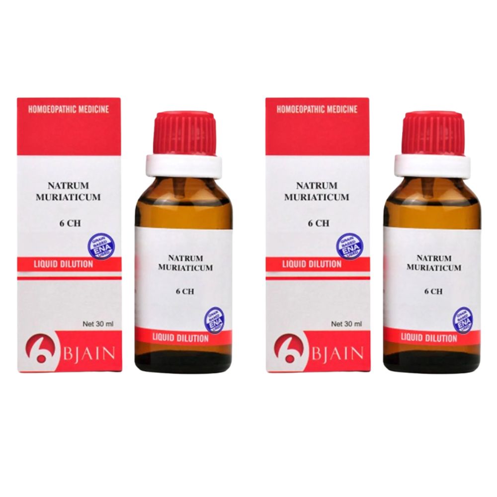 Bjain Homeopathy Natrum Muriaticum Dilution | Swadesiicart