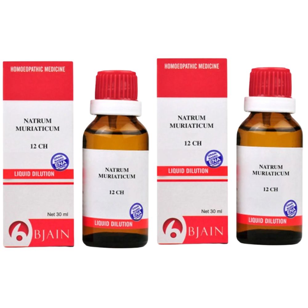 Bjain Homeopathy Natrum Muriaticum Dilution | Swadesiicart