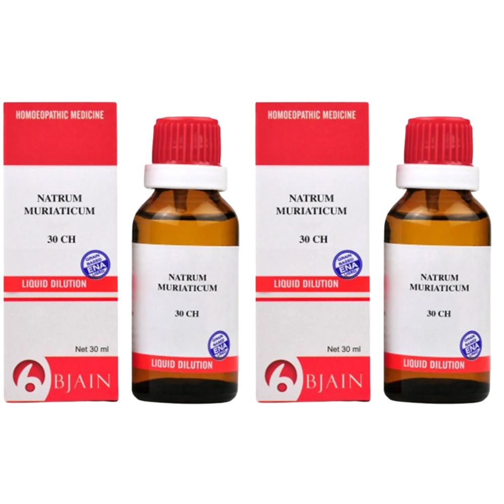 Bjain Homeopathy Natrum Muriaticum Dilution | Swadesiicart