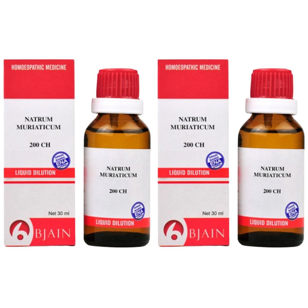 Bjain Homeopathy Natrum Muriaticum Dilution | Swadesiicart