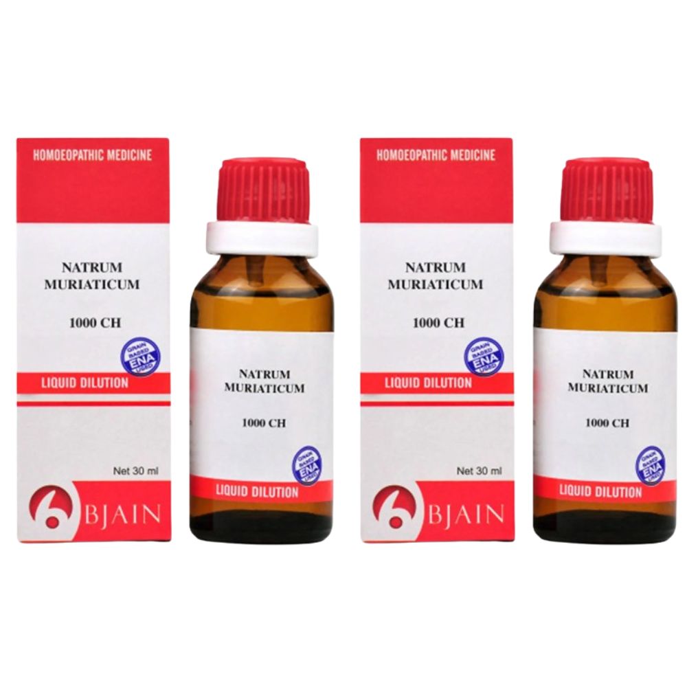 Bjain Homeopathy Natrum Muriaticum Dilution | Swadesiicart