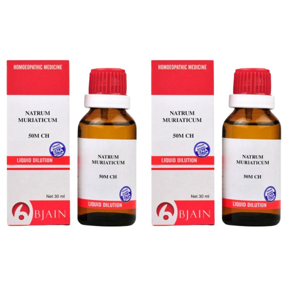 Bjain Homeopathy Natrum Muriaticum Dilution | Swadesiicart