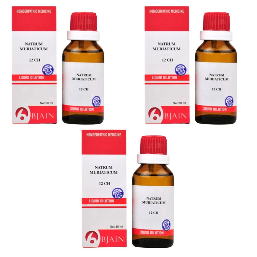 Bjain Homeopathy Natrum Muriaticum Dilution | Swadesiicart