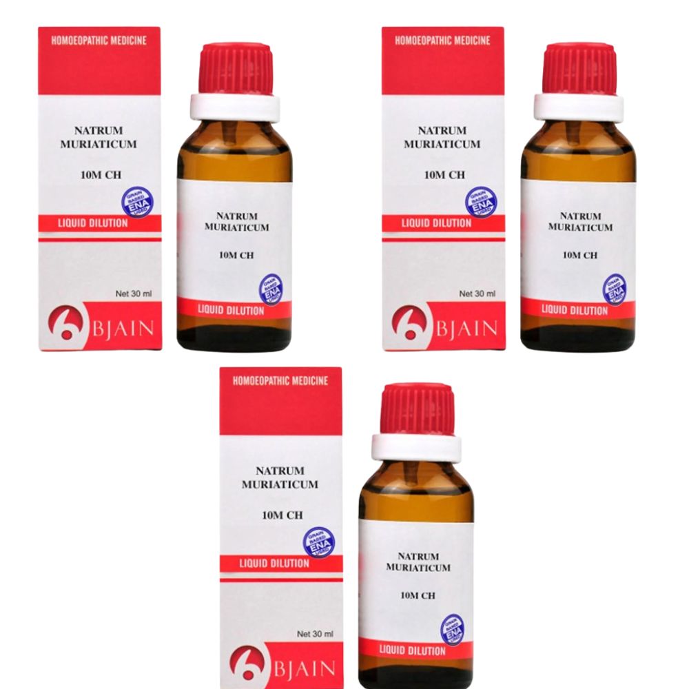 Bjain Homeopathy Natrum Muriaticum Dilution | Swadesiicart