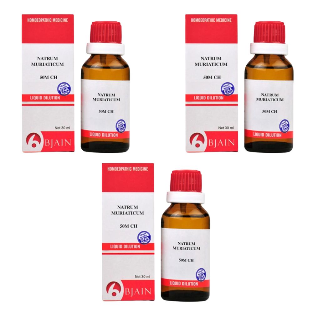 Bjain Homeopathy Natrum Muriaticum Dilution | Swadesiicart