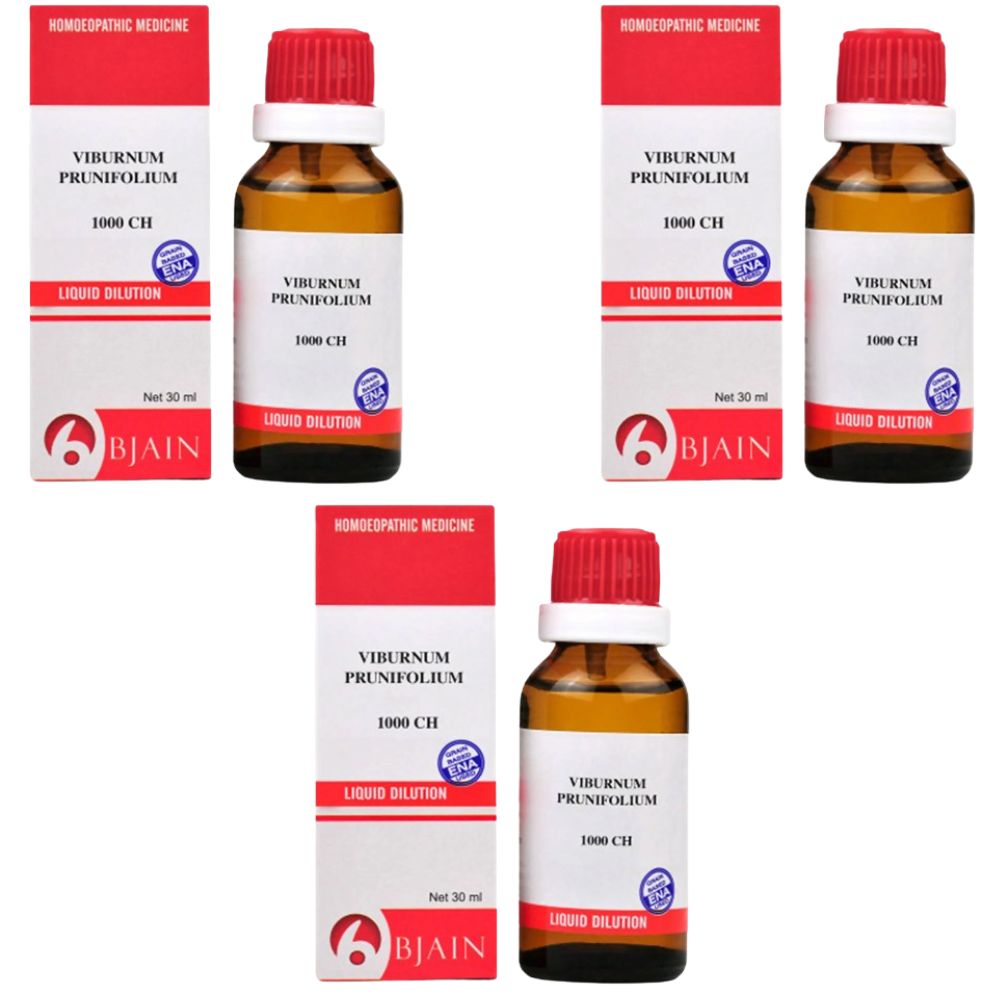 Bjain Homeopathy Viburnum Prunifolium Dilution | Swadesiicart