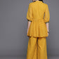 Ahalyaa Women's Traditional Wear Co-ods - Mustard - Swadesiicart
