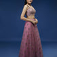 House of Panchhi Pink Net Sequinse Embroidered Lehenga & Blouse with Dupatta | Swadesiicart