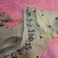 Kia Fashions Beige Cotton Silk Hand Embroidered Readymade Blouse - Swadesiicart