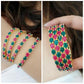 Gold-Polished Alloy Multi Ad 4 Bangles Set - The Pari - Swadesiicart